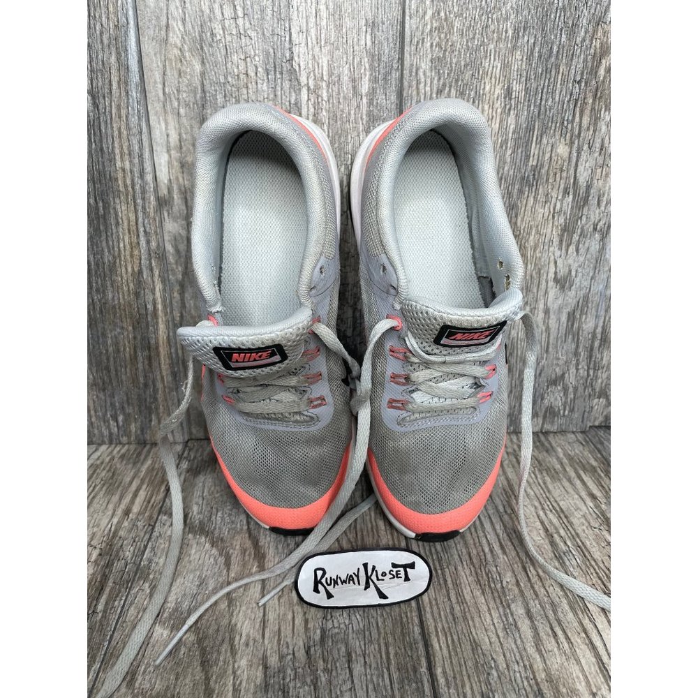 NIKE MAX DYNASTY 2 Running Wolf Big Kids Girls Shoes size 4Y (Women's Size 5.5) - Picture 8 of 13
